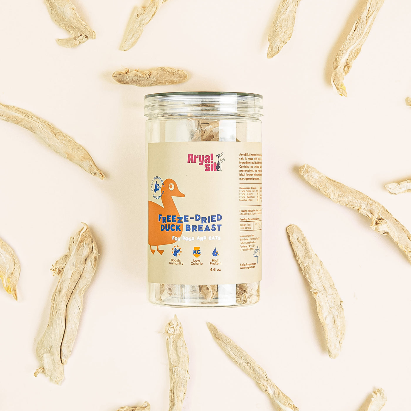Freeze-dried Duck Breast