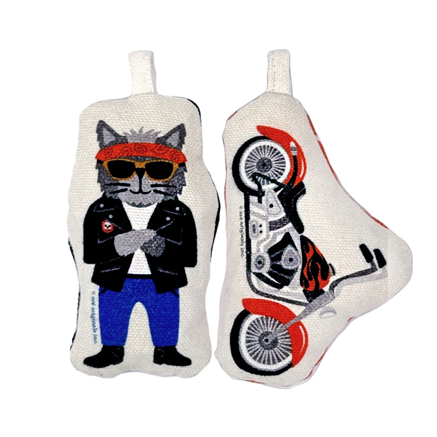 Go Kitty Go Cat Toy Set | Motorcycle Kitty