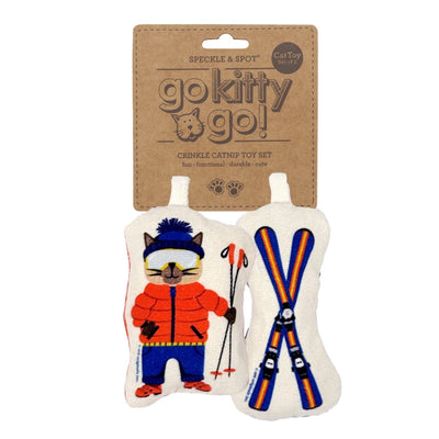 Go Kitty Go Cat Toy Set | Ski Kitty
