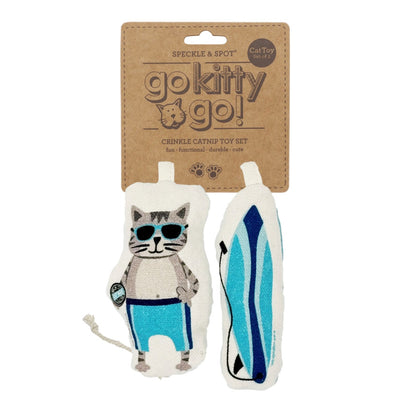 Go Kitty Go Cat Toy Set | Surf Kitty