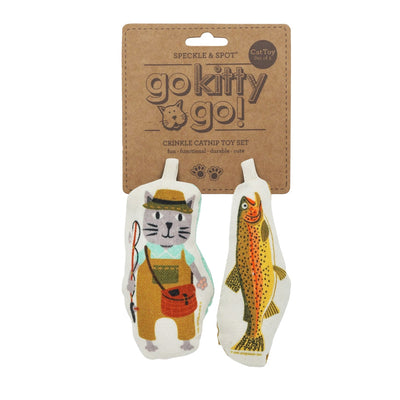 Go Kitty Go Cat Toy Set | Fisher Kitty