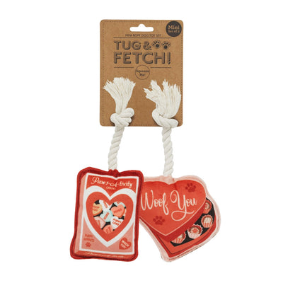 Mini Dog Toy Set | Valentine's Day Candy