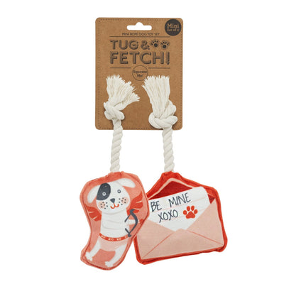 Mini Dog Toy Set | Valentine's Day Cupid