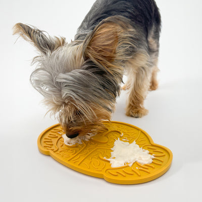 Pawfect Treat Lick Mat - Sunny Gold